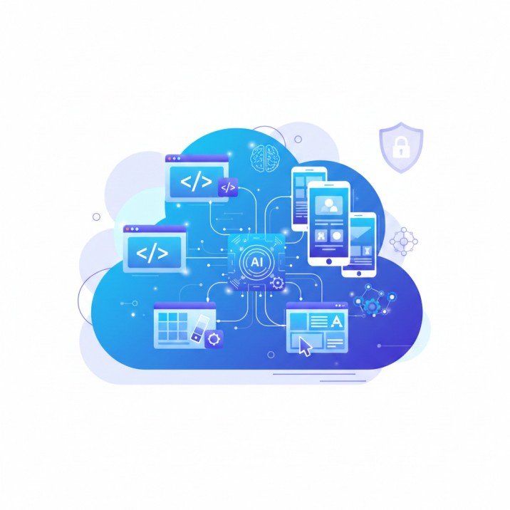 Full-stack development agency offering web applications, mobile apps, AI solutions, and digital design services