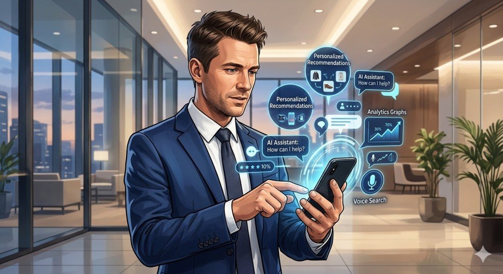 How AI Features in Mobile Apps Are Helping US Businesses Grow in 2026