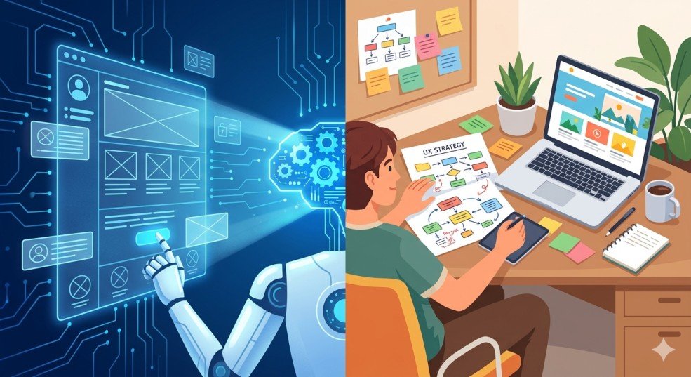 AI Design vs Human Design Agency : Why Smart US Business Still Needs a Real Agency in 2026
