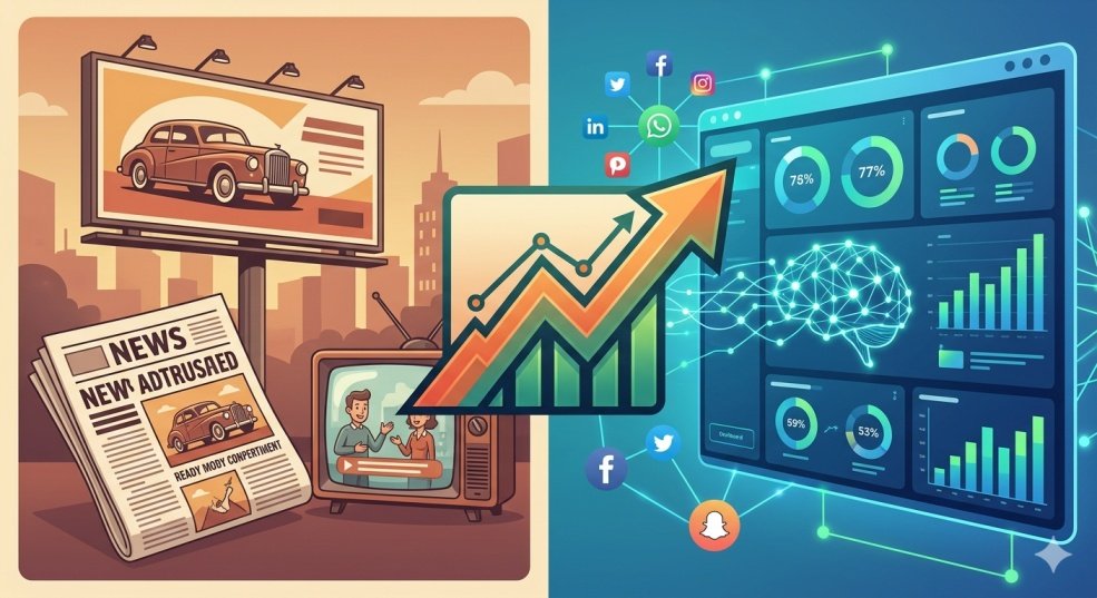 AI Marketing vs Traditional Marketing: Which Drives More ROI for US Businesses?