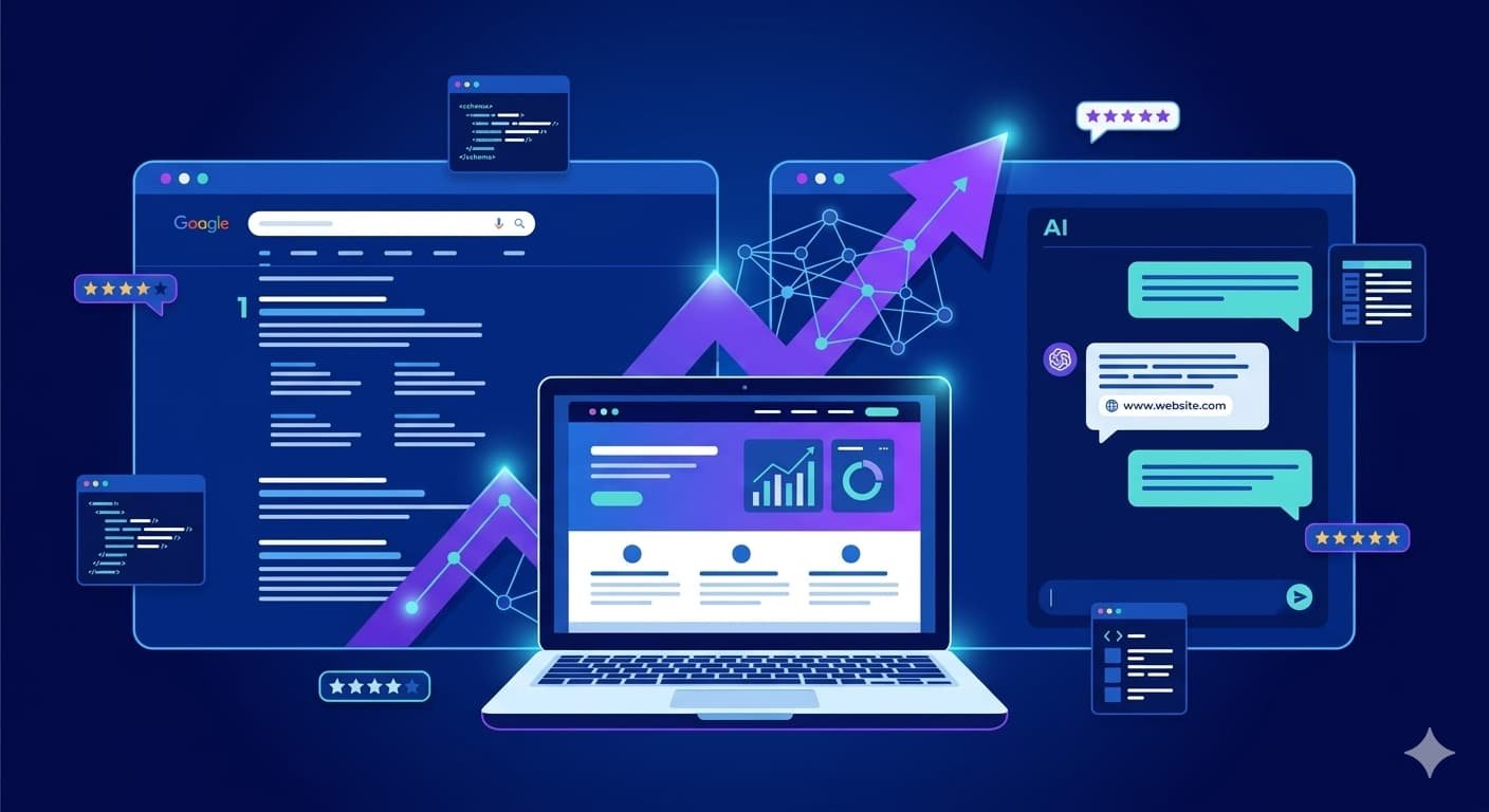 How to Build a Website That Ranks on Google AND AI Search Engines in 2026