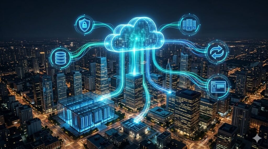 Cloud solutions for business — managed cloud services and cloud migration by Capslock Agency USA