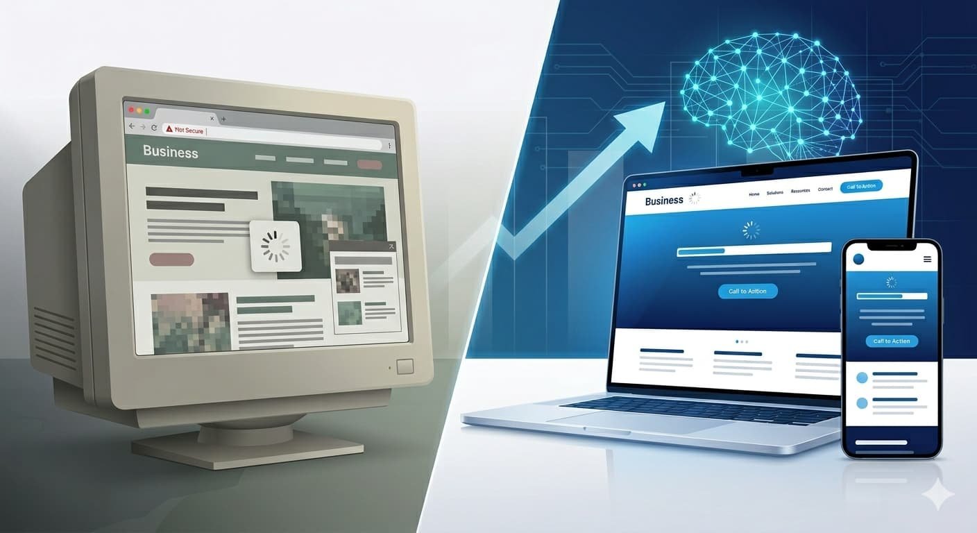 Top 10 Signs Your US Business Needs a New Website in 2026